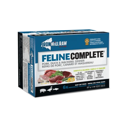 Feline complete- pork duck mackerel - iron will