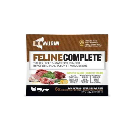 Feline complete- turkey beef mackerel - iron will - image 3