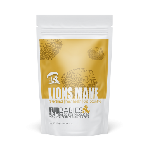 Lions mane functional mushrooms furbabies 100 g