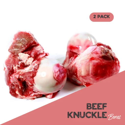 Raw beef knuckles 2 pack