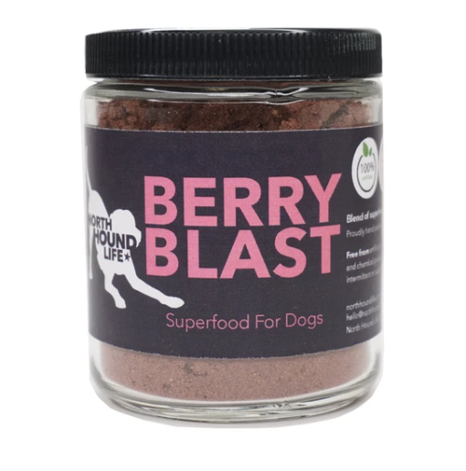 Organic berry blast superfood