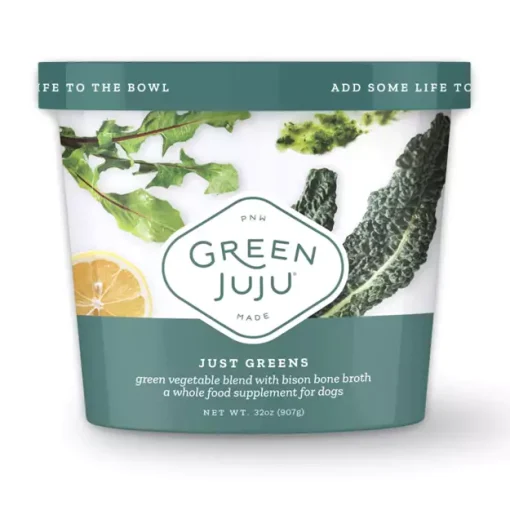 Green juju dog frozen blend just greens 425g