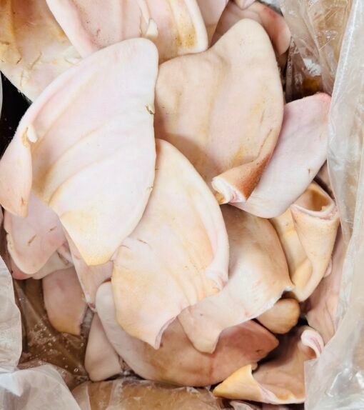 Whole Raw Pig Ears 1 Kilo Frozen