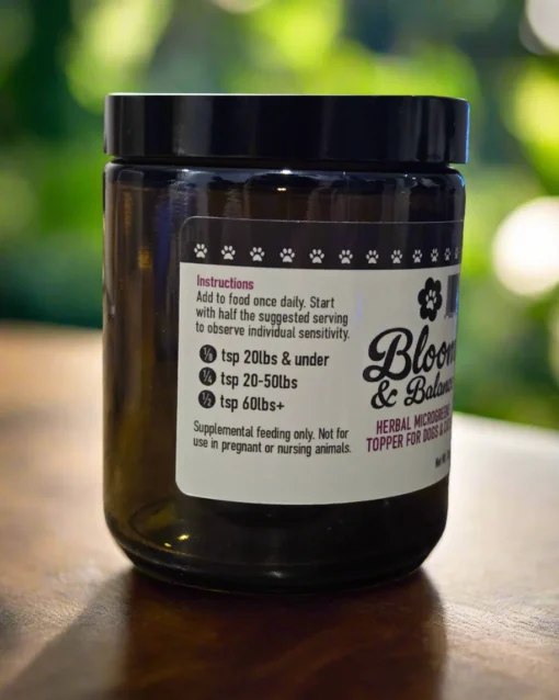 Bloom and Balance Herbal Microgreens Topper For Dogs and Cats - Image 3