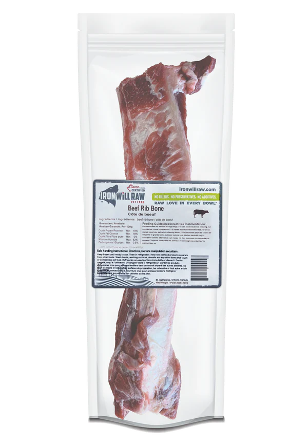 Iron Will Beef Rib Bones 1-Large 1 Iron will beef rib bones 1-large