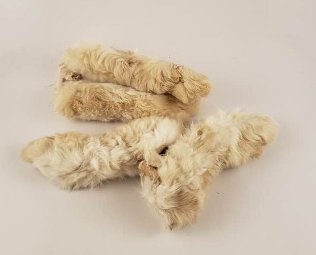 Dehydrated Rabbit Feet Treats 1 Dehydrated rabbit feet treats