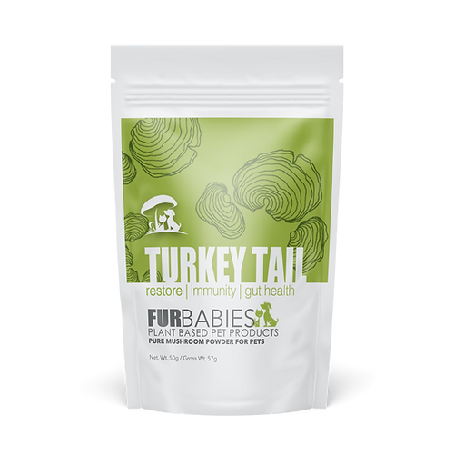 Furbabies TURKEY TAIL Functional Mushrooms 100 G 2 Furbabies turkey tail functional mushrooms 100 g - image 2