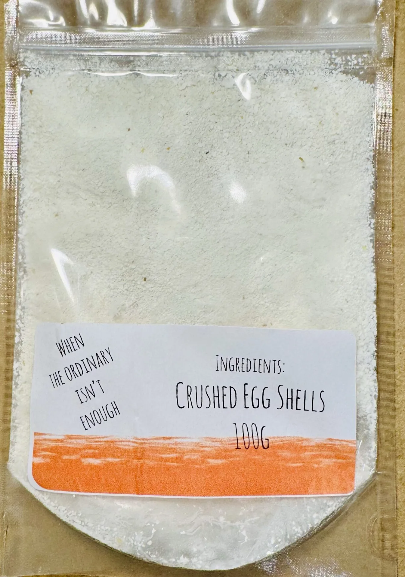 Crushed Egg Shells 100 G 1 Crushed egg shells 100 g